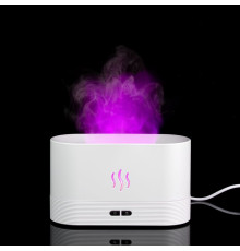 Увлажнитель-ароматизатор с имитацией пламени Fuego ver.2, белый