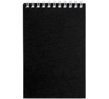 Блокнот Dali Mini в клетку, черный