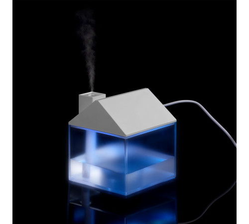 Настольный увлажнитель Arioso с вентилятором и лампой, белый