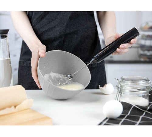 Беспроводной вспениватель молока Cuptavia, черный