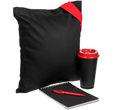 Набор Take Part, черный с красным