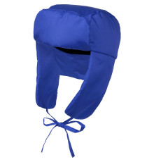 Шапка-ушанка Shelter, ярко-синяя