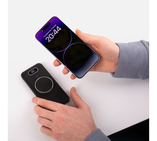 Аккумулятор Omni Qi 10000 мАч, ver.2, черный