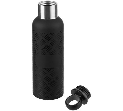 Tермобутылка Hard Work Black, черная