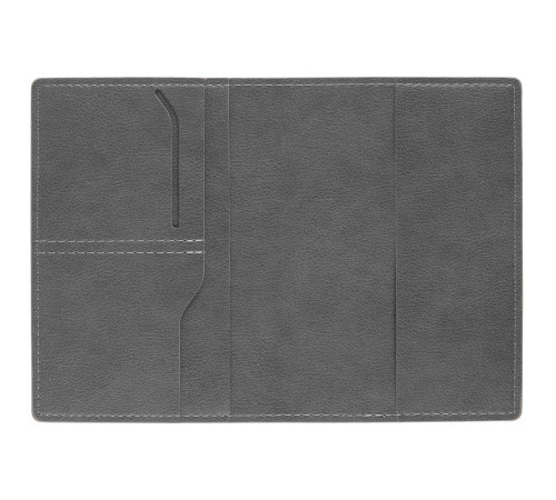 Обложка для паспорта Petrus, серая