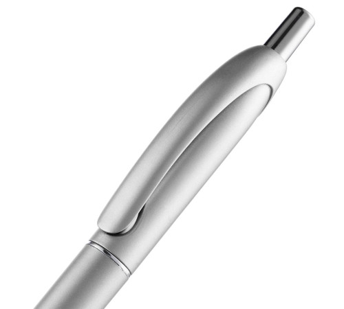 Ручка шариковая Bright Spark, серебристая