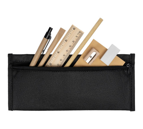 Канцелярский набор Scribe, с блокнотом, черный