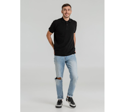 Рубашка поло мужская Virma Premium, черная