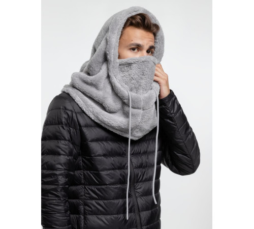 Балаклава-капюшон Flocky, серая