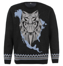 Джемпер Totem Wolf, черный