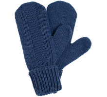 Варежки Brugge, синий меланж