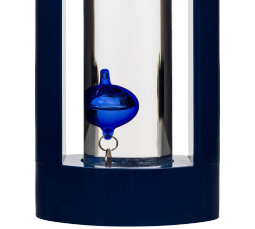 Термометр «Галилео» в деревянном корпусе, синий