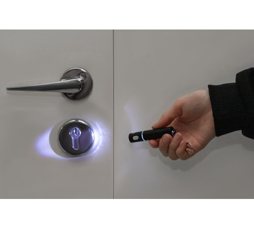 Брелок-фонарик Slide Ray, ver.2, черный