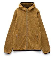 Куртка с капюшоном унисекс Gotland, горчичная