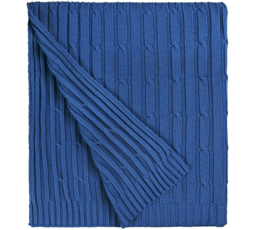 Плед Remit, ярко-синий (василек)