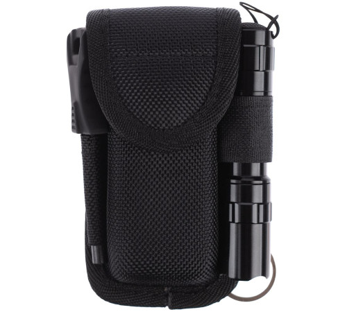 Набор Forster: мультиинструмент, фонарик, огниво, черный