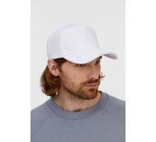 Бейсболка C1, белая