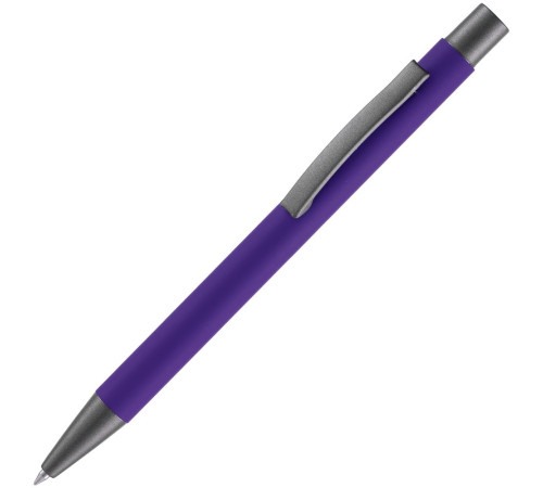 Ручка шариковая Atento Soft Touch, фиолетовая