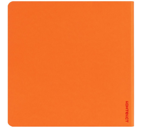 Блокнот Charm, оранжевый
