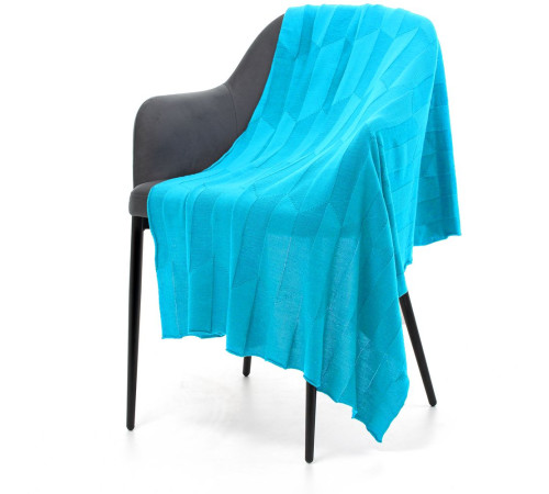 Плед Rombus, бирюзовый