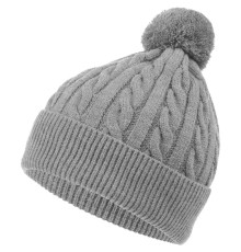 Шапка Heat Trick, светло-серый меланж