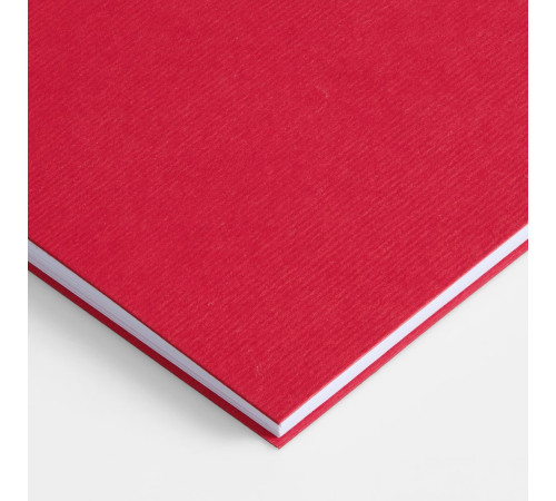 Блокнот Dali Mini в клетку, красный