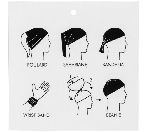 Многофункциональная бандана Bolt, желтый неон