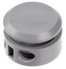 Двойной фиксатор для шнура Brоgy, серый