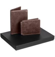 Набор Apache Billfold, темно-коричневый
