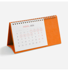 Календарь настольный Brand, оранжевый