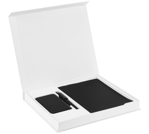 Коробка Daily Touch под ежедневник, аккумулятор и ручку, ver. 2, белая