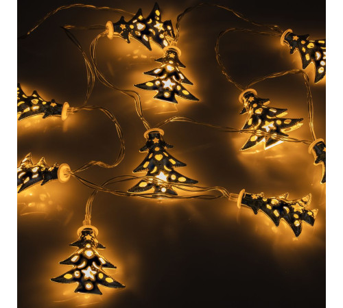 Светодиодная гирлянда Silver Lights, серебристая