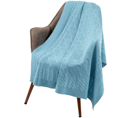 Плед Reframe, голубой