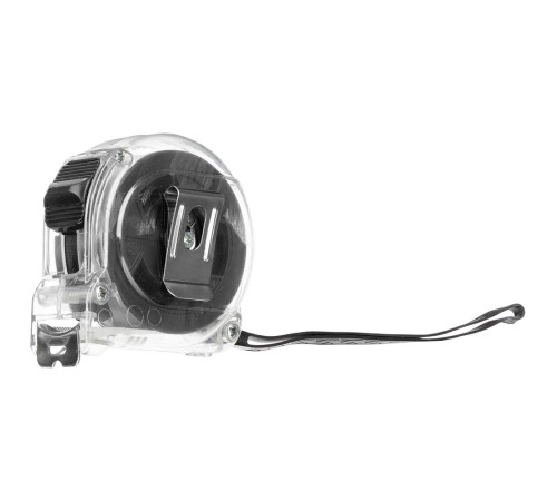 Рулетка Selvaksi, 5 м, черная