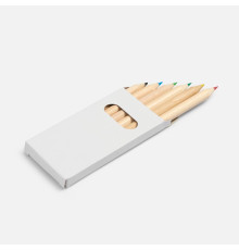 Набор цветных карандашей Pencilvania Mini, белый