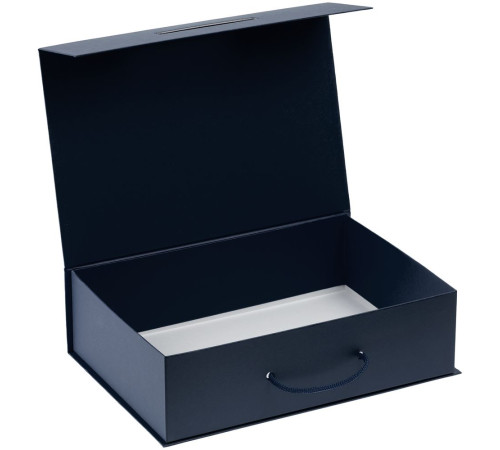 Коробка Case, подарочная, темно-синяя