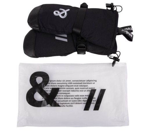 Варежки Big Boss, черные