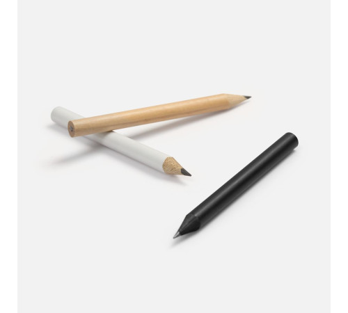 Карандаш простой Mini, белый