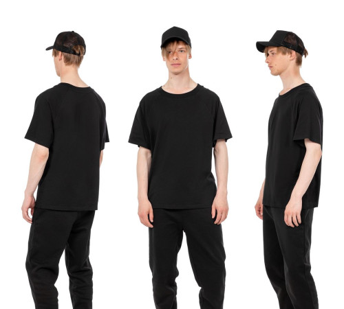 Бейсболка C3, черная