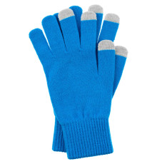 Перчатки сенсорные Urban Flow, ярко-голубые