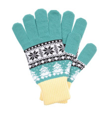 Перчатки Mirakler, зеленые с желтым