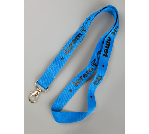 Лента для бейджа с печатью SilkPrint на заказ