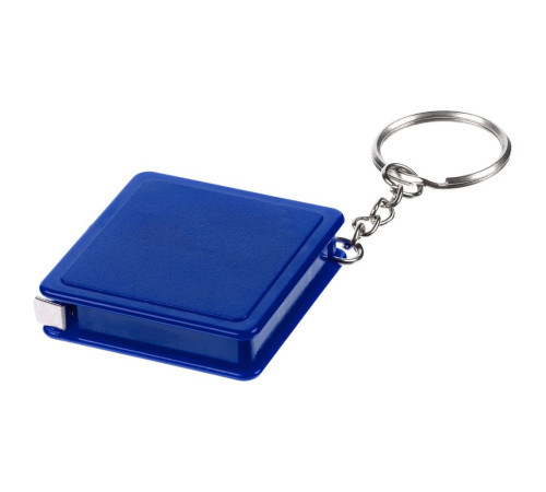 Брелок с рулеткой Square, ver.2, синий