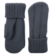 Варежки Knit Beat, серые (графит)