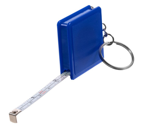 Брелок с рулеткой Square, ver.2, синий