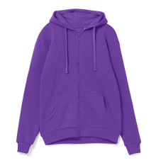 Толстовка на молнии с капюшоном Siverga Heavy 2.0, фиолетовая