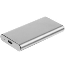Портативный внешний диск SSD Uniscend Drop, 256 Гб, серебристый