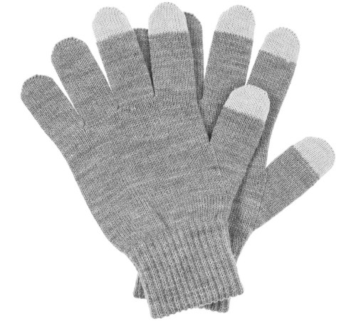 Перчатки сенсорные Real Talk, серые