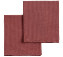 Набор полотенец Fine Line, красный