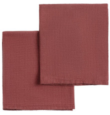 Набор полотенец Fine Line, красный